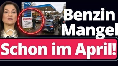 Mehr über den Artikel erfahren Schock-Meldung: Benzinmangel bereits ab APRIL!