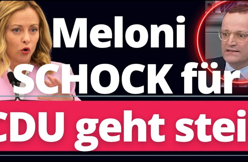 SCHOCK: Meloni senkt Spritsteuer und Spahn nur mit Ausreden!!!
