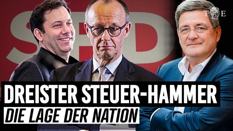 Mehr über den Artikel erfahren Sie zocken uns gnadenlos ab: Der dreiste Steuerhammer von Merz und Klingbeil | Roland Tichy