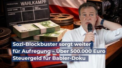 Mehr über den Artikel erfahren Sozi-Blockbuster sorgt weiter für Aufregung – Über 500.000 Euro Steuergeld für Babler-Doku