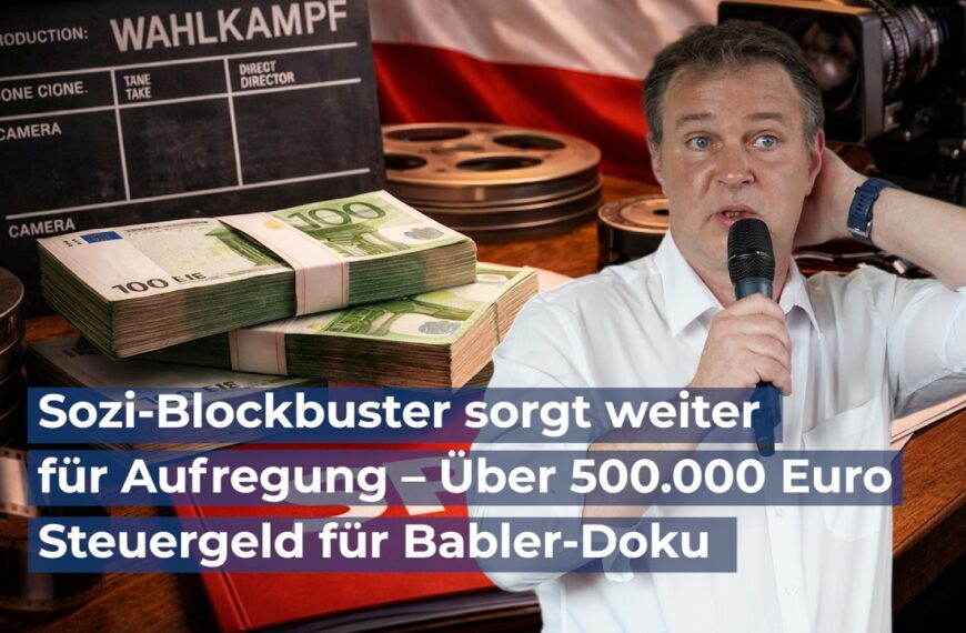 Sozi-Blockbuster sorgt weiter für Aufregung – Über 500.000 Euro Steuergeld für Babler-Doku