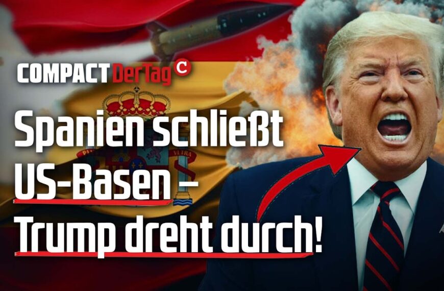 Spanien schließt US-Basen – Trump dreht durch!💥