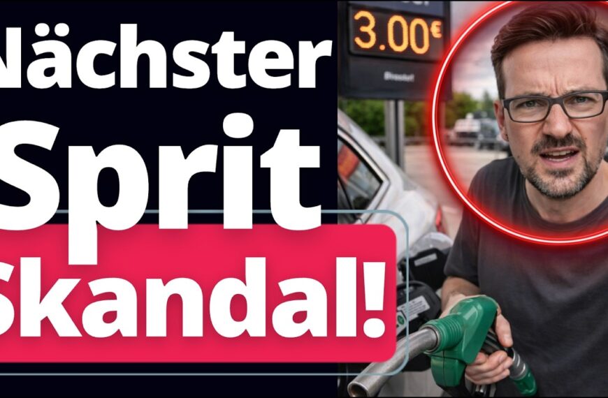 SPRIT-SCHOCK in ganz Deutschland! Finanzamt: „Wir verdienen daran NICHTS!“ 🤡
