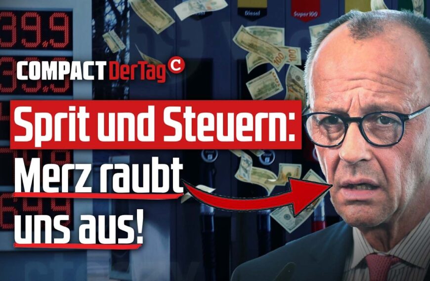 Sprit und Steuern: Merz raubt uns aus!💥