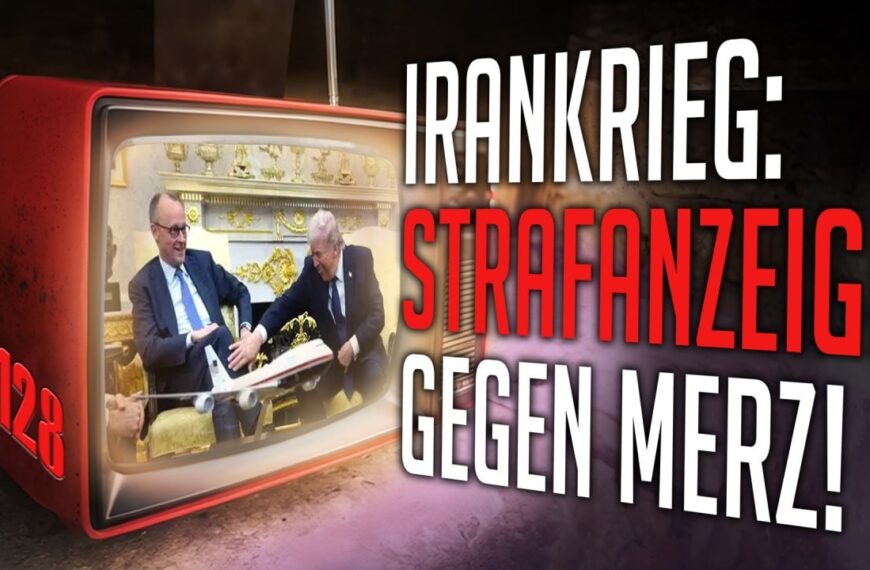 STRAFANZEIGE GEGEN MERZ