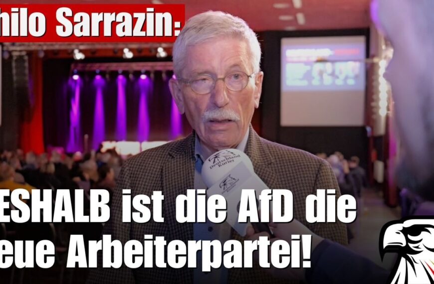 Thilo Sarrazin: DESHALB ist die AfD die neue Arbeiterpartei!