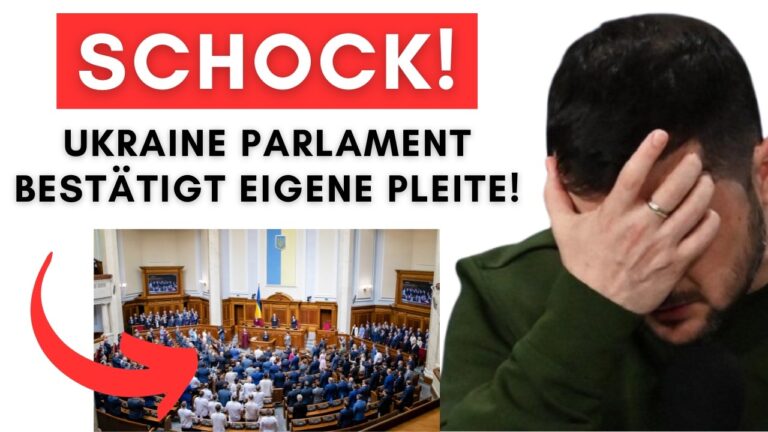 Mehr über den Artikel erfahren Ukrainisches Parlament bestätigt finanziellen Zusammenbruch + Rubio lässt Selenskys Lügen auffliegen