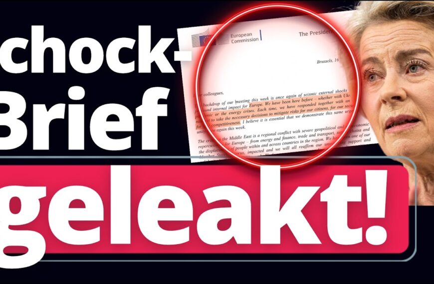 Ursula von der Leyen SCHOCKT Ganze EU! Energiepolitisches ENDE!