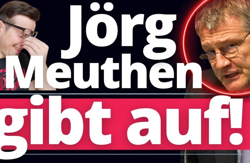 Völlige Auflösung der Werteunion! Meuthen hört auf!