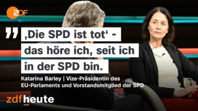 Mehr über den Artikel erfahren Wahl-Schlappen: Fehlt der SPD einfach die Vision? | Markus Lanz vom 24. März 2026