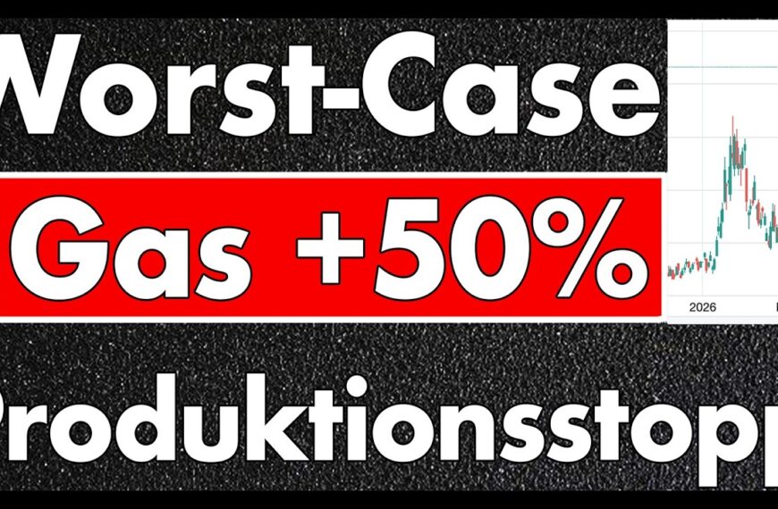 Warnungen ignoriert! LNG-Stopp lässt Gaspreis explodieren, Wirtschaftswachstum gestrichen, Inflation
