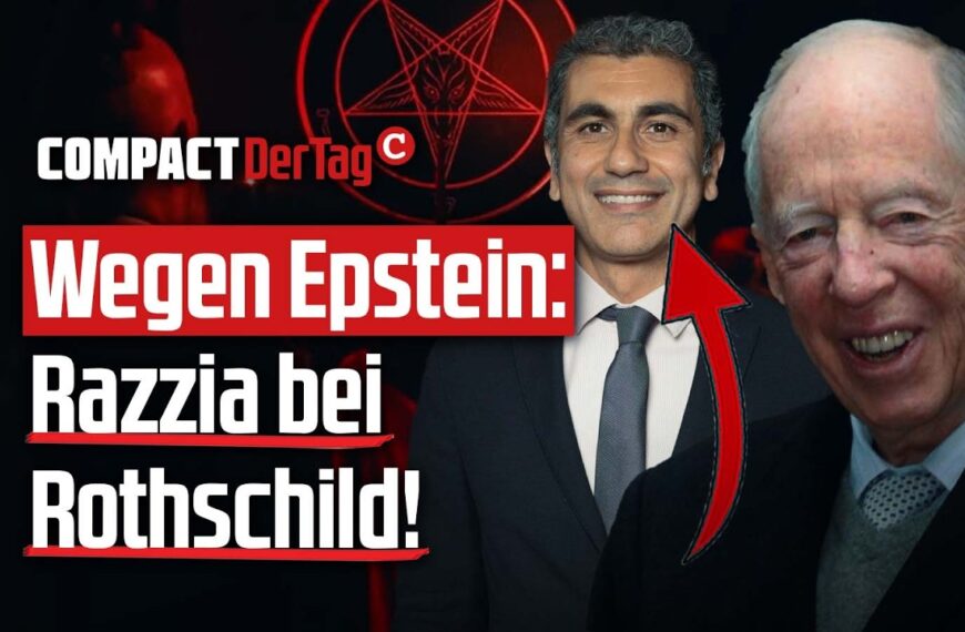 Wegen Epstein: Razzia bei Rothschild!💥