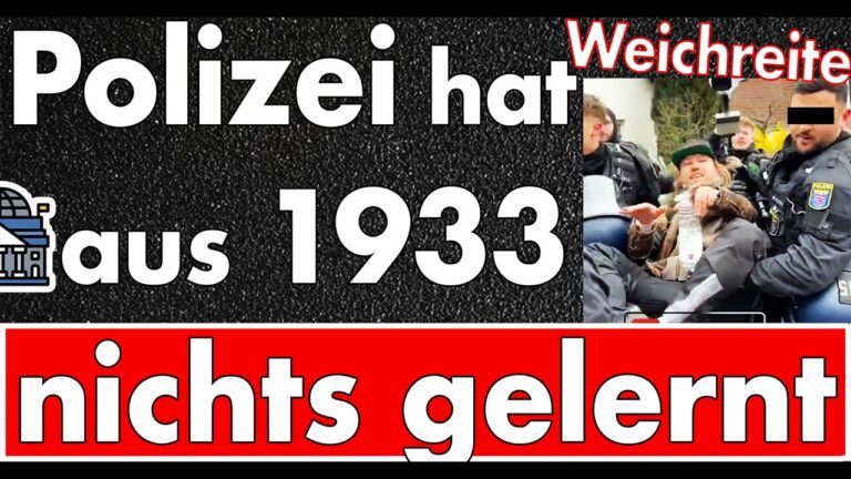 Mehr über den Artikel erfahren Weichreite auf Demo festgenommen? Polizei Fulda hat aus 1933 offensichtlich nichts gelernt!