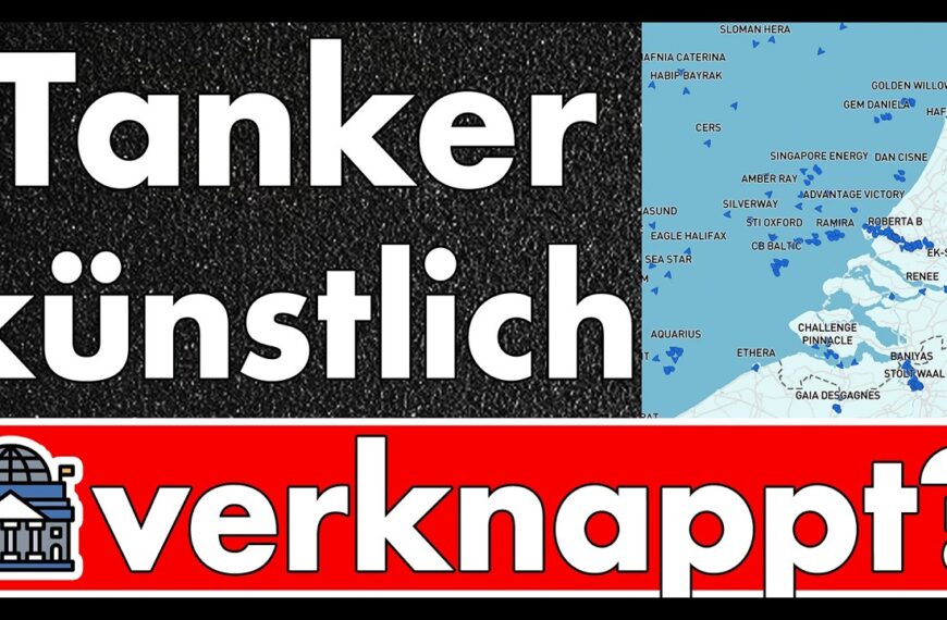 Werden Tankschiffe mit Öl & Diesel zurückgehalten? Ein Blick auf das Schiffsradar gibt klare Antwort