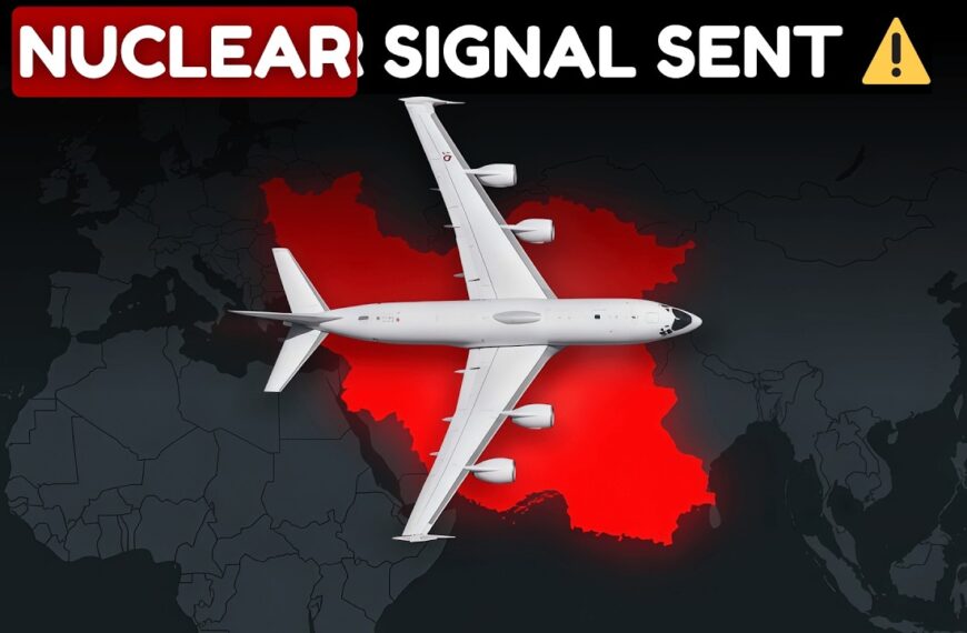 Why Did the U.S. Send the “Doomsday Plane” to the Middle East? Inside the Boeing E-6B Mercury