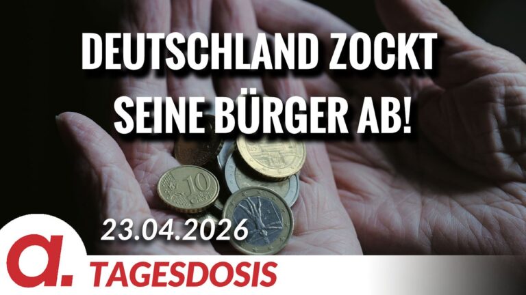 Mehr über den Artikel erfahren Deutschland zockt seine Bürger ab! | Von Janine Beicht