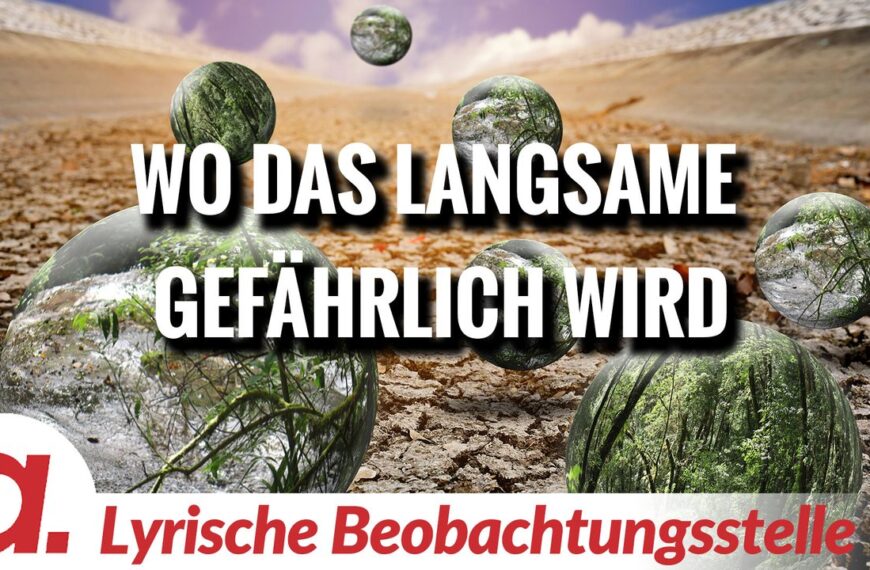 Das gefährlich Unsichtbare im Langsamen | Von H.-J. Müllenmeister