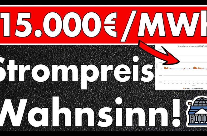-15.000 Euro pro MWh! Neuer Rekord im Stromnetz für Ausgleichsenergie!