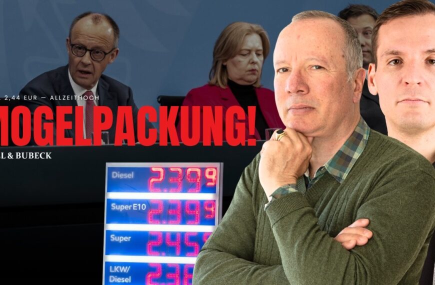 17 Cent Sprit-Rabatt: Merz‘ MOGELPACKUNG | Krall & Bubeck