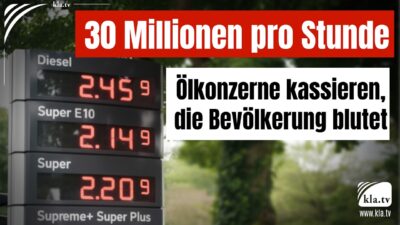 Mehr über den Artikel erfahren 30 Millionen pro Stunde: Ölkonzerne kassieren, die Bevölkerung blutet
