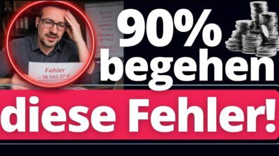 Mehr über den Artikel erfahren 5 Finanzfehler die 90% aller Menschen machen!