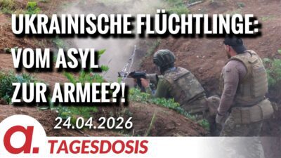 Mehr über den Artikel erfahren Ukrainische Flüchtlinge: Vom Asyl zur Armee? | Von Rainer Rupp