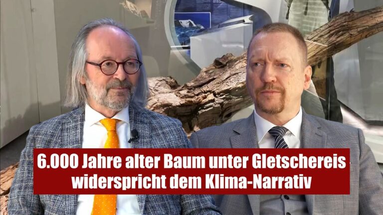 Mehr über den Artikel erfahren 6.000 Jahre alter Baum unter Gletschereis widerspricht dem Klima-Narrativ