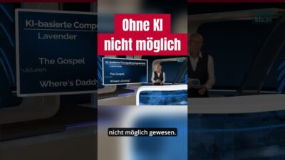 Mehr über den Artikel erfahren 70‘000 Menschen durch KI getötet