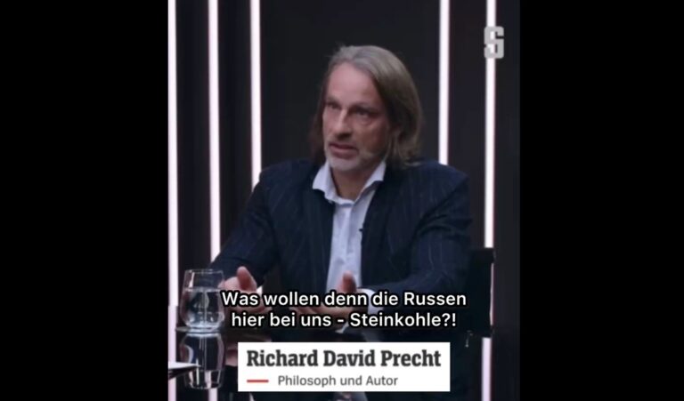 Mehr über den Artikel erfahren David Precht über die unberechtigte Angst, der Russe stünde bald vor Brandenburg
