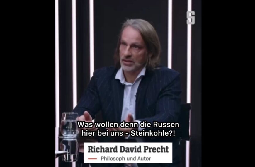 David Precht über die unberechtigte Angst, der Russe stünde bald vor Brandenburg