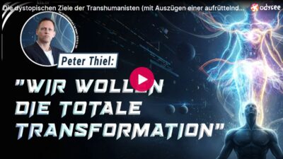 Mehr über den Artikel erfahren Die dystopischen Ziele der Transhumanisten (mit Auszügen einer aufrüttelnden Rede von Laura Aboli)