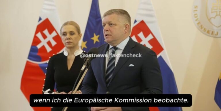 Mehr über den Artikel erfahren Fico zur Ukraine-Politik der Europäischen Union: EU-Kommission zum Gespött geworden