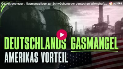 Mehr über den Artikel erfahren Gezielt gesteuert: Gasmangellage zur Schwächung der deutschen Wirtschaft