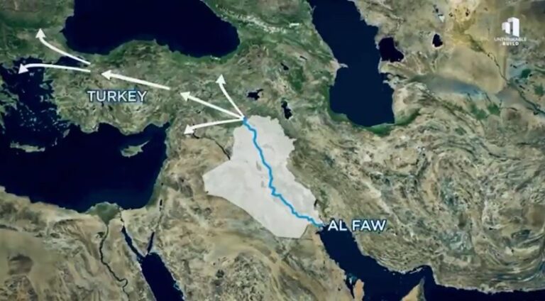Mehr über den Artikel erfahren Irak plant Milliarden-Korridor als Alternative zur Straße von Hormus