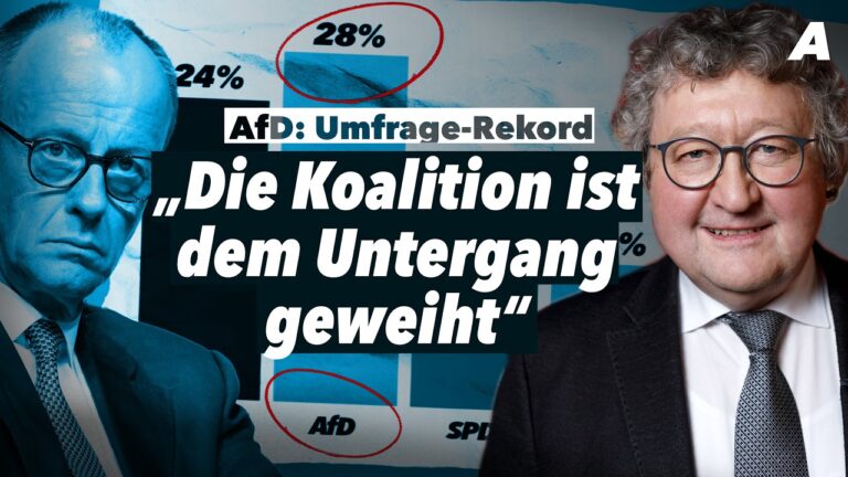 Mehr über den Artikel erfahren AfD-Rekord: Merz kurz vor dem Aus – Werner J. Patzelt im Interview