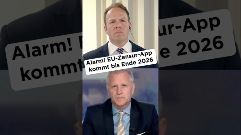 Mehr über den Artikel erfahren Alarm!🚨EU-Zensur-App kommt bis Ende 2026