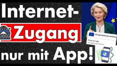 Mehr über den Artikel erfahren Altersverifikations-App ist fertig! Die EU wird übergriffig! Sie ist nicht einmal zuständig dafür!