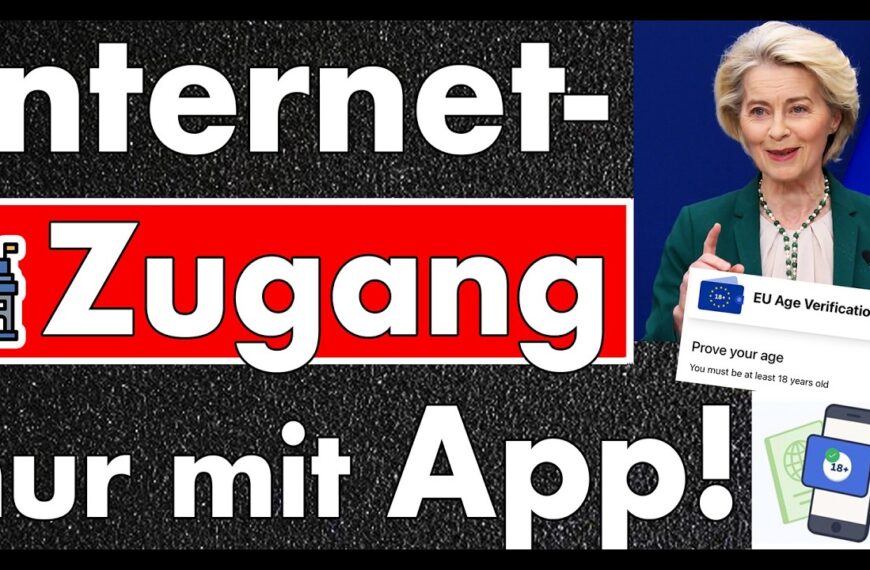 Altersverifikations-App ist fertig! Die EU wird übergriffig! Sie ist nicht einmal zuständig dafür!