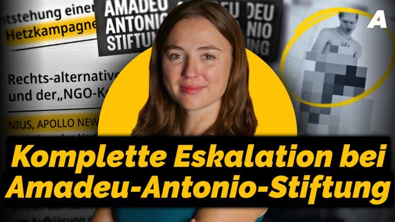 Mehr über den Artikel erfahren Amadeu-Antonio-Stiftung: Erst Skandal, dann Angriff auf Apollo News