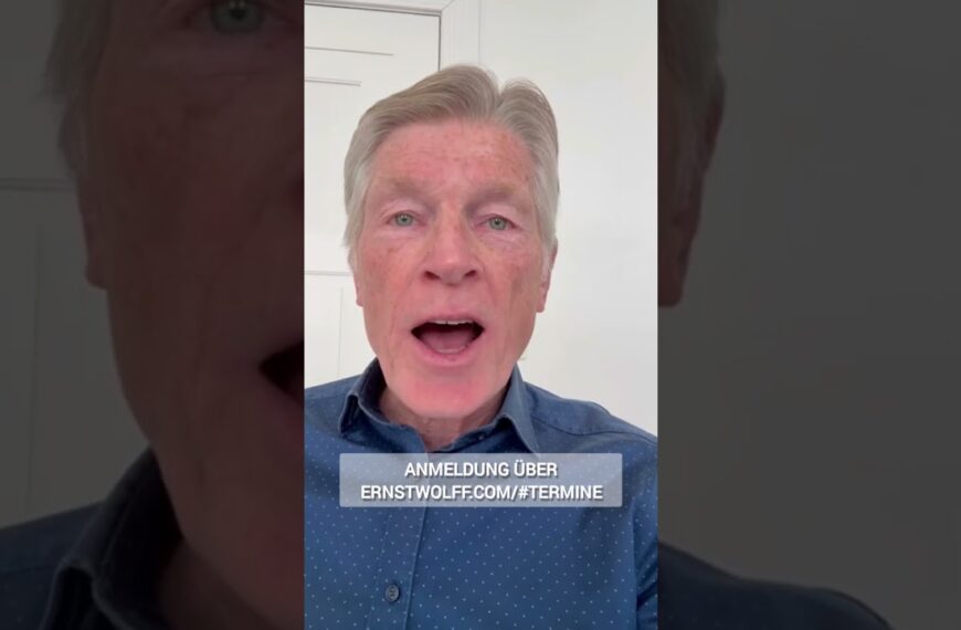 Ankündigung: Öffentlicher Vortrag – 24.04.2026 in Schaffhausen (Kronenhof) I Ernst Wolff