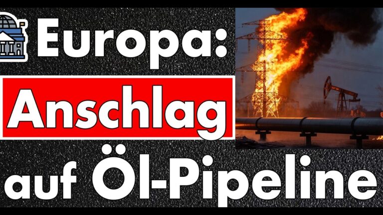 Mehr über den Artikel erfahren Anschlag auf Süddeutsche Versorgung verheimlicht! 3 Tage kein Rohöl durch TAL-Pipeline
