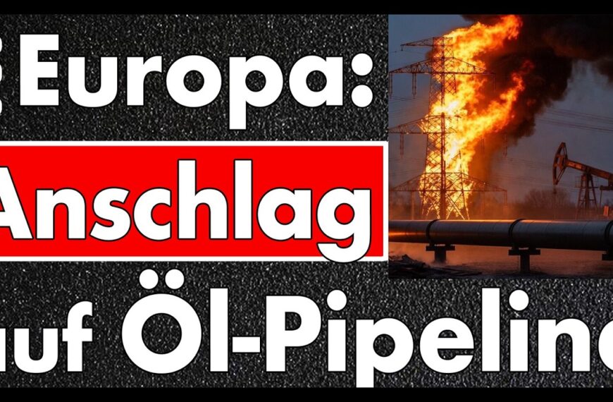 Anschlag auf Süddeutsche Versorgung verheimlicht! 3 Tage kein Rohöl durch TAL-Pipeline