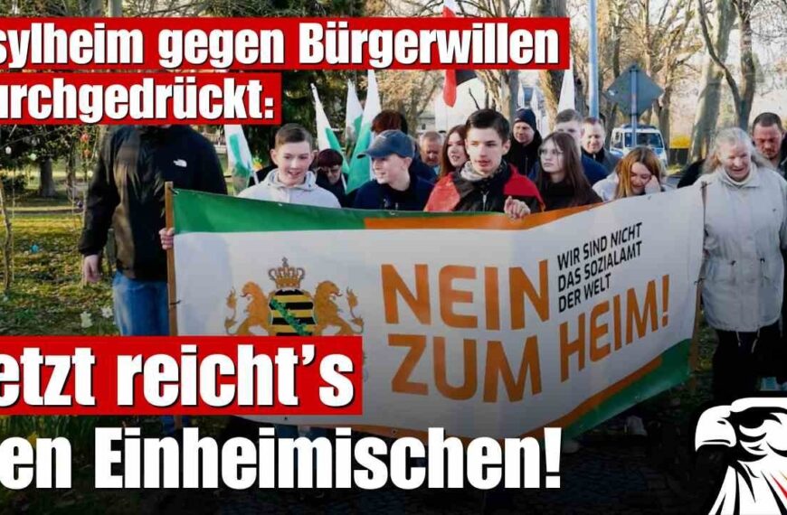 Asylheim gegen Bürgerwillen durchgedrückt: Jetzt reicht’s den Einheimischen!