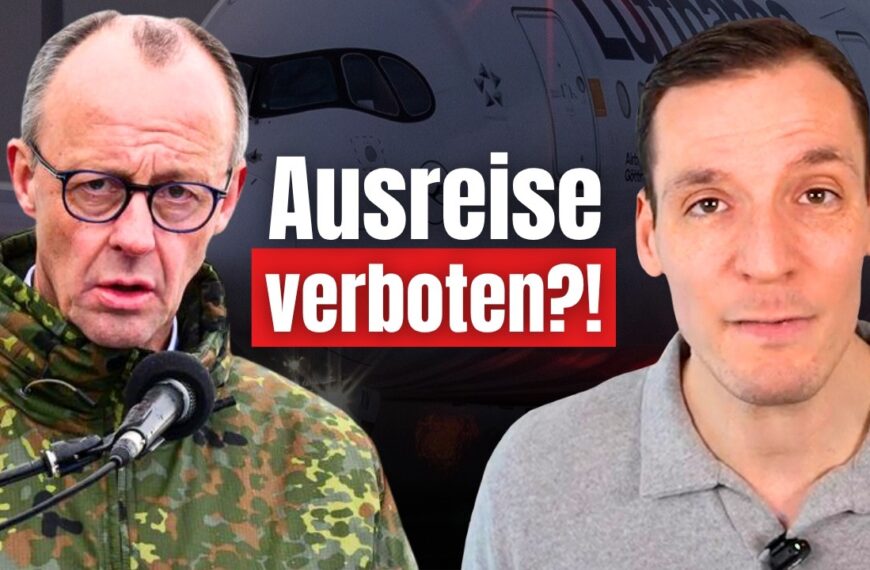 AUSREISEGENEHMIGUNG: Alle Männer unter 45 brauchen jetzt eine ERLAUBNIS zum Reisen!