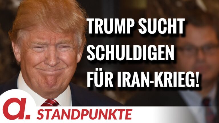 Mehr über den Artikel erfahren Trump sucht Schuldigen für Iran-Krieg! | Von Thomas Röper