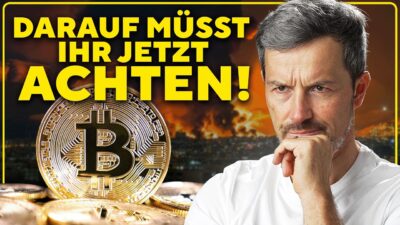 Mehr über den Artikel erfahren Bitcoin kaufen im Krieg? Meine Prognose für 2026