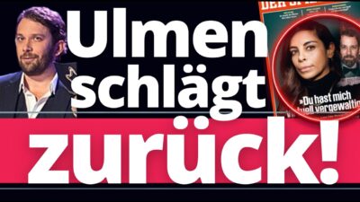 Mehr über den Artikel erfahren Blitzmeldung: Jetzt schlägt Ulmen zurück! SPIEGEL Story bricht zusammen! Hubig unter Druck!