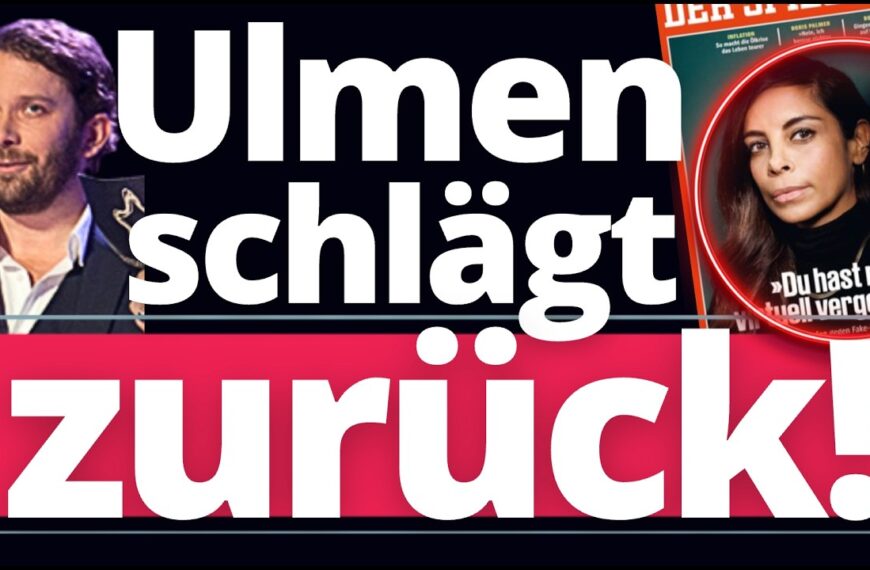 Blitzmeldung: Jetzt schlägt Ulmen zurück! SPIEGEL Story bricht zusammen! Hubig unter Druck!