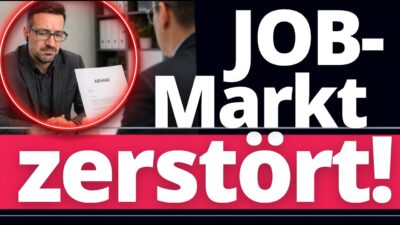 Mehr über den Artikel erfahren Brenzlig: Zerstörter Job-Markt in Deutschland! Sogar Ingenieure finden keine Jobs in Deutschland!