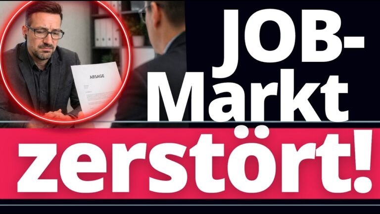 Mehr über den Artikel erfahren Brenzlig: Zerstörter Job-Markt in Deutschland! Sogar Ingenieure finden keine Jobs in Deutschland!
